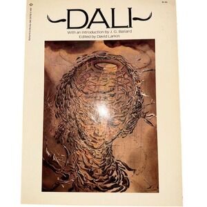 DALI Art Book by David Larkin &‎ J.G. Ballard softcover Surrealism